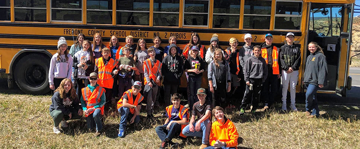 DMS road clean up day - May 2021
